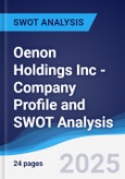 Oenon Holdings Inc - Company Profile and SWOT Analysis- Product Image