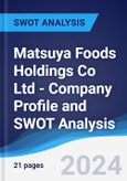 Matsuya Foods Holdings Co Ltd - Company Profile and SWOT Analysis- Product Image