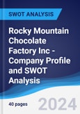 Rocky Mountain Chocolate Factory Inc - Company Profile and SWOT Analysis- Product Image