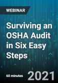 Surviving an OSHA Audit in Six Easy Steps - Webinar (Recorded)- Product Image