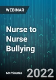 Nurse to Nurse Bullying: A Sepsis in Healthcare - Webinar (Recorded)- Product Image