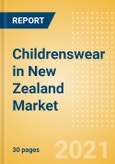 Childrenswear in New Zealand - Sector Overview, Brand Shares, Market Size and Forecast to 2025- Product Image