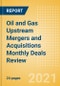 Oil and Gas Upstream Mergers and Acquisitions (M&A) Monthly Deals Review - October-2021 - Product Image