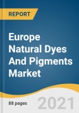Europe Natural Dyes And Pigments Market Size, Share & Trends Analysis Report By Product (Dyes (Plant-based, Animal-based, Mineral-based), Pigments (Carotenoids, Anthocyanins)), By Application, By Country, And Segment Forecasts, 2021 - 2028- Product Image