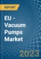 EU - Vacuum Pumps - Market Analysis, Forecast, Size, Trends and Insights. Update: COVID-19 Impact - Product Image