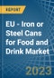 EU - Iron or Steel Cans for Food and Drink - Market Analysis, forecast, Size, Trends and Insights. Update: COVID-19 Impact - Product Thumbnail Image