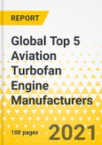 Global Top 5 Aviation Turbofan Engine Manufacturers - 2022 - Strategic Factor Analysis Summary (SFAS) Framework Analysis - GE Aviation, Pratt & Whitney, Rolls Royce, Safran, Honeywell Aerospace- Product Image