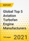 Global Top 5 Aviation Turbofan Engine Manufacturers - 2022 - Strategic Factor Analysis Summary (SFAS) Framework Analysis - GE Aviation, Pratt & Whitney, Rolls Royce, Safran, Honeywell Aerospace - Product Image