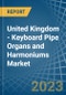 United Kingdom - Keyboard Pipe Organs and Harmoniums - Market Analysis, Forecast, Size, Trends and Insights. Update: COVID-19 Impact - Product Thumbnail Image