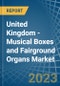 United Kingdom - Musical Boxes and Fairground Organs - Market Analysis, Forecast, Size, Trends and Insights. Update: COVID-19 Impact - Product Thumbnail Image