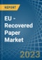 EU - Recovered Paper - Market Analysis, Forecast, Size, Trends and Insights. Update: COVID-19 Impact - Product Thumbnail Image