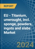 EU - Titanium, unwrought, incl. sponge, powders, ingots and slabs - Market Analysis, Forecast, Size, Trends and Insights. Update: COVID-19 Impact- Product Image