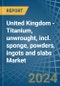 United Kingdom - Titanium, unwrought, incl. sponge, powders, ingots and slabs - Market Analysis, Forecast, Size, Trends and Insights. Update: COVID-19 Impact - Product Thumbnail Image