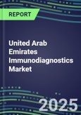2025 United Arab Emirates Immunodiagnostics Market Database-2024 Supplier Shares, 2024-2029 Volume and Sales Segment Forecasts for 130 Abused Drugs, Cancer, Clinical Chemistry, Endocrine, Immunoprotein and TDM Tests- Product Image