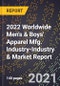 2022 Worldwide Men's & Boys' Apparel Mfg. Industry-Industry & Market Report - Product Thumbnail Image