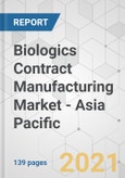 Biologics Contract Manufacturing Market - Asia Pacific Industry Analysis, Size, Share, Growth, Trends, and Forecast, 2021-2031- Product Image