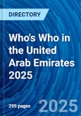 Who's Who in the United Arab Emirates 2025- Product Image