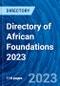 Directory of African Foundations 2023 - Product Thumbnail Image