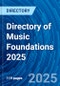 Directory of Music Foundations 2025 - Product Thumbnail Image