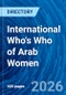 International Who's Who of Arab Women - Product Thumbnail Image