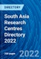 South Asia Research Centres Directory 2022 - Product Thumbnail Image