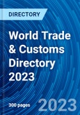 World Trade & Customs Directory 2023- Product Image
