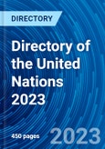 Directory of the United Nations 2023- Product Image