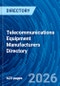 Telecommunications Equipment Manufacturers Directory - Product Thumbnail Image