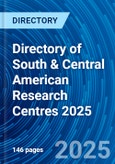 Directory of South & Central American Research Centres 2025- Product Image