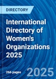 International Directory of Women's Organizations 2025- Product Image