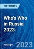 Who's Who in Russia 2023- Product Image