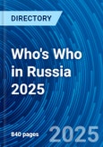 Who's Who in Russia 2025- Product Image