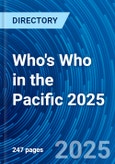 Who's Who in the Pacific 2025- Product Image