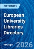 European University Libraries Directory- Product Image