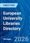 European University Libraries Directory - Product Thumbnail Image