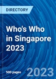 Who's Who in Singapore 2023- Product Image