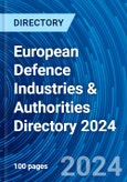 European Defence Industries & Authorities Directory 2024- Product Image