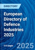 European Directory of Defence Industries 2025- Product Image