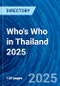 Who's Who in Thailand 2025 - Product Thumbnail Image