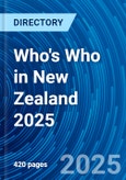Who's Who in New Zealand 2025- Product Image