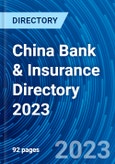 China Bank & Insurance Directory 2023- Product Image