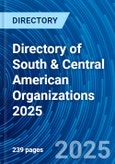 Directory of South & Central American Organizations 2025- Product Image