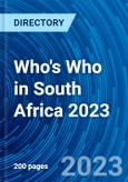 Who's Who in South Africa 2023- Product Image