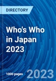 Who's Who in Japan 2023- Product Image