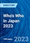 Who's Who in Japan 2023 - Product Thumbnail Image