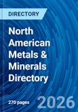 North American Metals & Minerals Directory- Product Image