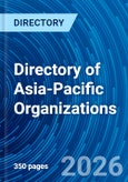 Directory of Asia-Pacific Organizations- Product Image