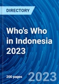 Who's Who in Indonesia 2023- Product Image