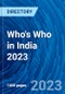 Who's Who in India 2023 - Product Thumbnail Image