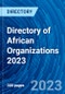 Directory of African Organizations 2023 - Product Thumbnail Image